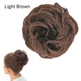 thumbnail image 3 of Yeacher Chignon Désordonné Pièce de Cheveux Extension avec Bande Élastique Queue de Cheval Extensions de Cheveux Chignon Beigne Queue de Cheval Postiche Synthétique Chouchous pour Femmes, 3 of 7