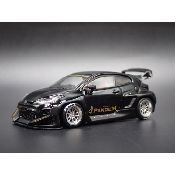Open Box 2020-2025 TOYOTA GR YARIS PANDEM ROCKET BUNNY RACE 1/64 SCALE DIECAST MODEL CAR