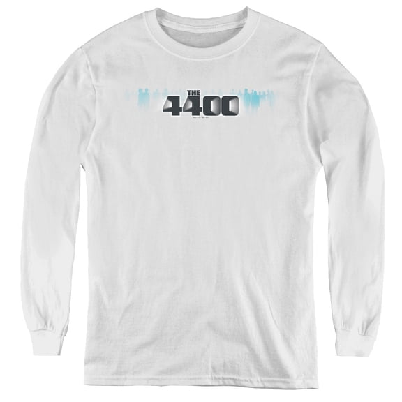 4400 The 4400 Logo Youth Long Sleeve T-Shirt White