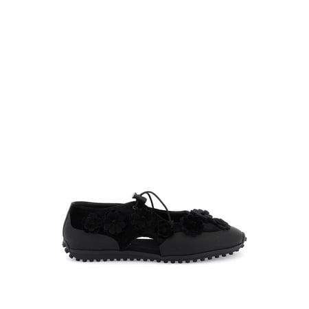 

Cecilie Bahnsen Shay Open Flat Ballet Shoes Women