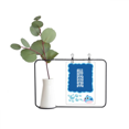 thumbnail image 1 of Grecia, país, nombre de la bandera Jarrones colgantes de vidrio transparente Decoración Botella, 1 of 4