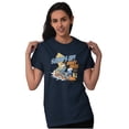 thumbnail image 3 of New Jersey Shore NJ Smurfs Surfs Up Men's Graphic T Shirt Tees Brisco Brands S, 3 of 4