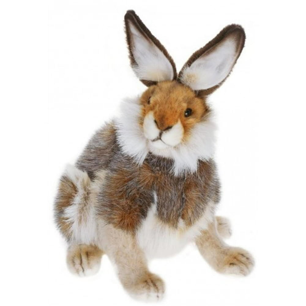 Hansa Hare Plush, Brown Toy Stuffed Animal Hand Crafted Soft And Cuddly New 4076 - Walmart.com