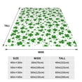 thumbnail image 2 of Yiaed St Patrick's Day4 Pattern Fleece Throw Blanket,Fleece Throw Blankets for Couch & Bed All Season Use -40"x30", 2 of 4