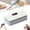 White, variant on Fridge Magnet Sealer, handheld chip bag resealer machine, 6 level adjustable heat sealer, LED Display, magnetic base for fridge & kitchen (White)