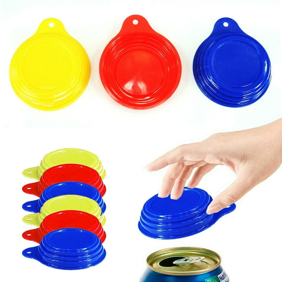 Soda Can Saver Leak-Proof 12 oz Caps, Red 6 Count