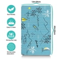 thumbnail image 5 of Hawaiian Beach Landscape Absorbent Pet Placemat - Non-Slip Dog Bowl Mat - Waterproof Food Catcher - Safari Jungle Island Design, 5 of 5