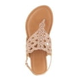 thumbnail image 5 of Time and Tru Women's Hooded Jewel Sandal, 5 of 7