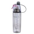 thumbnail image 1 of Yuarrent Bebida deportiva Botella de agua en aerosol Ciclismo al aire libre Senderismo Correr Jogging Bebida Botella Contenedor 400ml / 600ml Kits de desorden para acampar negro 400ml Yuarrent HW5762-01, 1 of 6