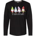 thumbnail image 3 of Inktastic Christmas Hangin with My Gnomies Long Sleeve T-Shirt, 3 of 5