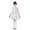 White, variant on Loopsun Girls Princess Dress, Girls Sequin Star Sleeveless Crew Neck Sundress Puff Performance Dress White, 12-13 Years