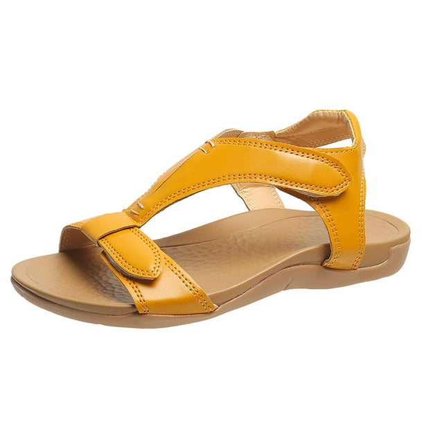 Juebong Sandals for Women Arch Support Orthopedic Wedge Sandal