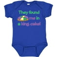 thumbnail image 3 of Inktastic They Found Me in a King Cake Boys or Girls Baby Bodysuit, 3 of 5