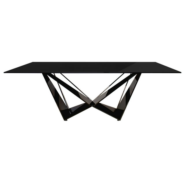 Mesa de Comedor Hefesto Negro - Kessa Muebles