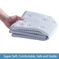 thumbnail image 4 of Alfombra de baño y ducha Webos Soft Safety Foam, 53 x 53 cm, color blanco, 4 of 7