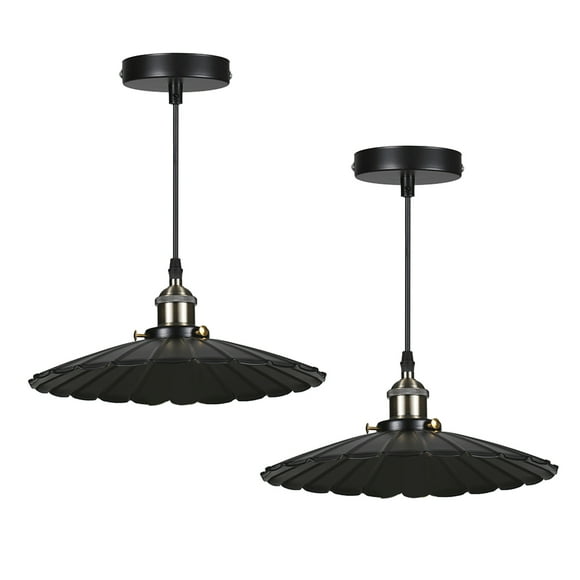 Amdohai Tomshine AC110V Luminaires Suspendus Rétro Douille de Base E26 Lustre Vintage Lampe Suspendue Éclairage de Plafond pour Restaurant Maison Cuisine Salle à Manger Bar Café Boutique