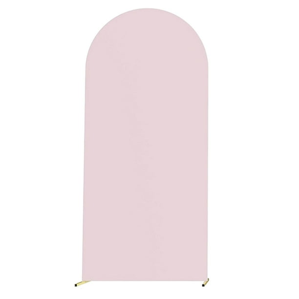Arco de fondo con soporte para puerta, con forma redonda y flores, adornos decorativos 50cmx120cm