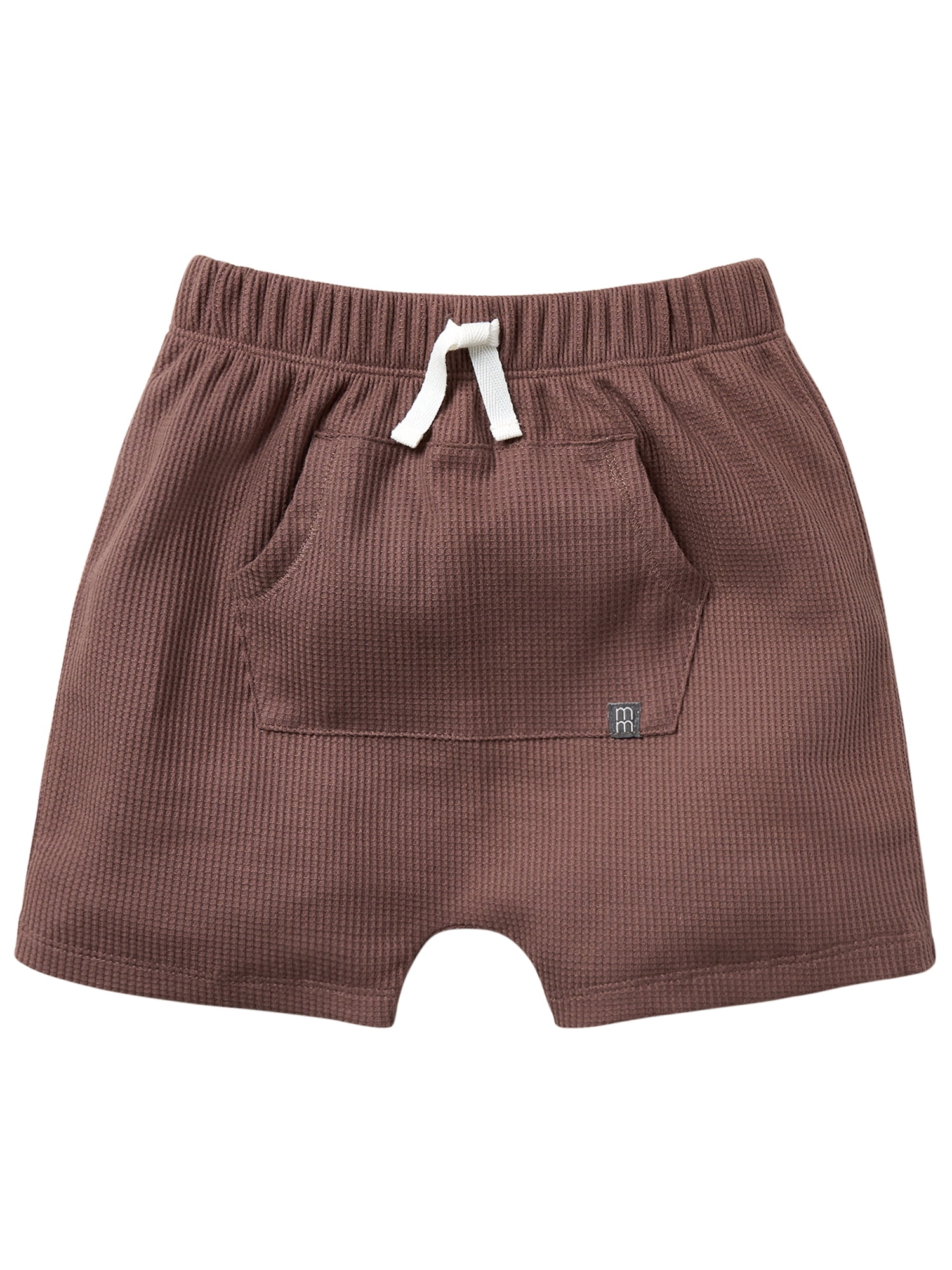 Modern Moments by Gerber Toddler Boy Organic Harem Shorts with Kanga Pocket, 3-Pack, Sizes 12 Months - 5T