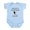 Sky Blue, variant on CafePress - Daddys Lacrosse Buddy Body Suit - Baby Light Bodysuit, Size Newborn - 24 Months