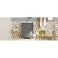 thumbnail image 5 of 20 Inch Modern Small Bathroom Vanity Cabinet with Ceramic Basin, Ample Storage, 1 Soft-Close Door, 5 of 10