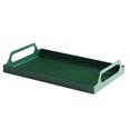 thumbnail image 1 of 1pc Simple Iron Dinner Tray Tea Art Tray Fruit Dessert Plate Rectangular Plate, 1 of 6