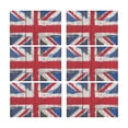 thumbnail image 2 of MKHERT Wooden Grunged United Kingdom Flag British Union Jack Flag Placemats Table Mats for Dining Room Kitchen Table Decoration 12x18 inch,Set of 6, 2 of 4
