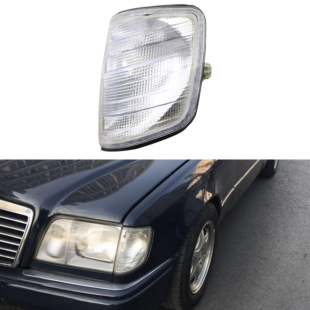 Headlights Front Lamps LEFT+RIGHT Fits Mercedes W124 1985-1993 