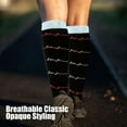 thumbnail image 2 of 10 Pairs Compression Socks for Women Men Support Socks Knee High Wide Calf Socks 20-30mmhg, 2 of 6