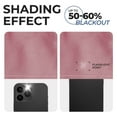 thumbnail image 5 of Superior Blackout Solid Light Filtering Back Tab Curtain Panel Set, 42" x 96", Mauve chalk, 5 of 9