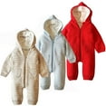 thumbnail image 7 of Amazing Snazzy Hooded Full Knitted Boys and Girls Romper, 7 of 7