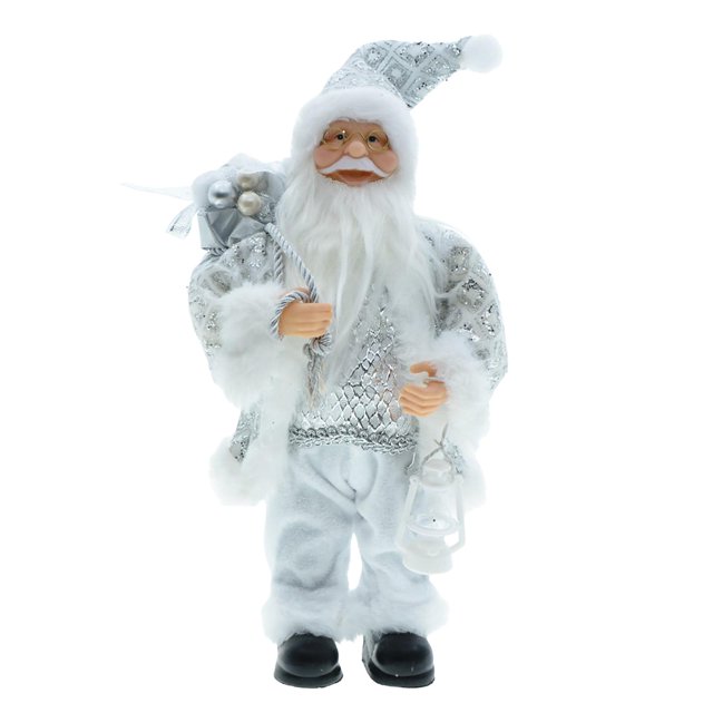 Muñeco Noel,navidad santa muñeca figura estatua de pie,Figuras Adornos de mesa Escritorio Navidad,Decoración Resina Regalo Año Nuevo Coleccionable,Regalo decorativo de mesa Zulema Muñeco de Papá Noel