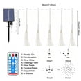 thumbnail image 2 of 5pcs Fairy Hanging Firework Lights 300 LEDs Solar Powered with Remote Control Waterproof for Garden Gazebo Tree Decor, 2 of 7