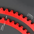 thumbnail image 2 of Woodworking Shaped Strip Profiling Strip Flexible Curve Template Guide Auxiliary Tools For Wood Board Cutting Fixed, 2 of 5