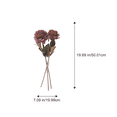 thumbnail image 5 of My Texas House Fall Faux Rose Bundle, Light Brown, 20", 5 of 5