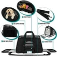 thumbnail image 3 of PetAmi Airline Approved Pet Carrier for Cat, Soft Sided Dog Carrier for Small Dogs, Cat Travel Supplies Accessories for Indoor Cats, Ventilated Pet Carrying Bag Medium Large Kitten Puppy, Large Black, 3 of 7