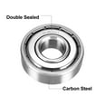 thumbnail image 2 of Unique Bargains Deep Groove Ball Bearing 6201Z Double Shield, 12mmx32mmx10mm Carbon Steel 2Pcs, 2 of 4