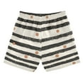 thumbnail image 7 of FORMRS Boys Swim Trunks Quick Dry Mesh Liner Boardshorts Sizes XS-XL, Black Stripes, 7 of 7