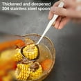 thumbnail image 4 of Fnochy 7.59 Inch Stainless Steel Gravy Soup Spoon, Gravy Ladle Soup, Small Ladle, 4 of 9