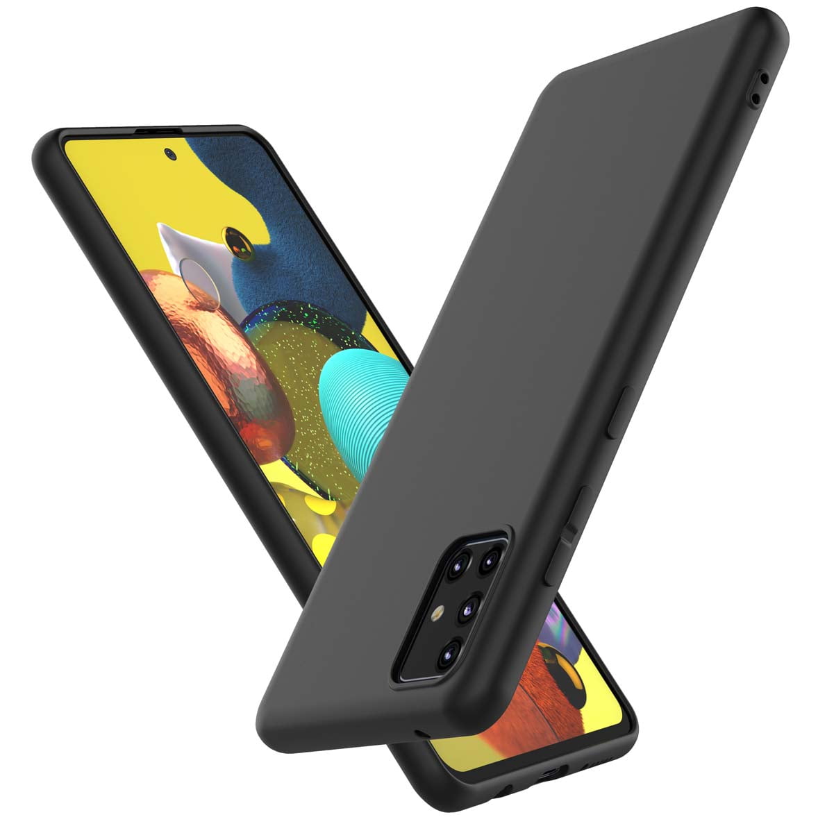 Liquid Silicone Best Buy Samsung Galaxy A51 Case Ultra Thin Liquid