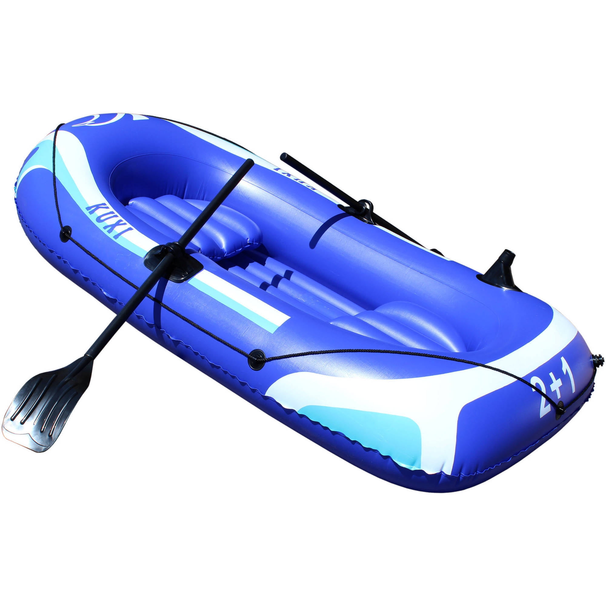 ALEKO Inflatable Rubber Boat 6 Feet (74") Blue