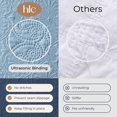 thumbnail image 5 of THD Benjamin - 3 Piece Full Queen Size Quilt Set, Lightweight Queen Bedspread Coverlet Set (Full/Queen, Light Blue), 5 of 7