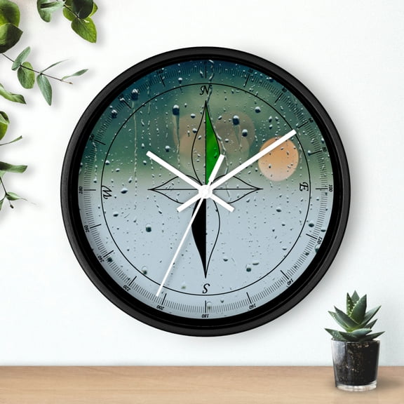 Compass-Rain-Wall clock