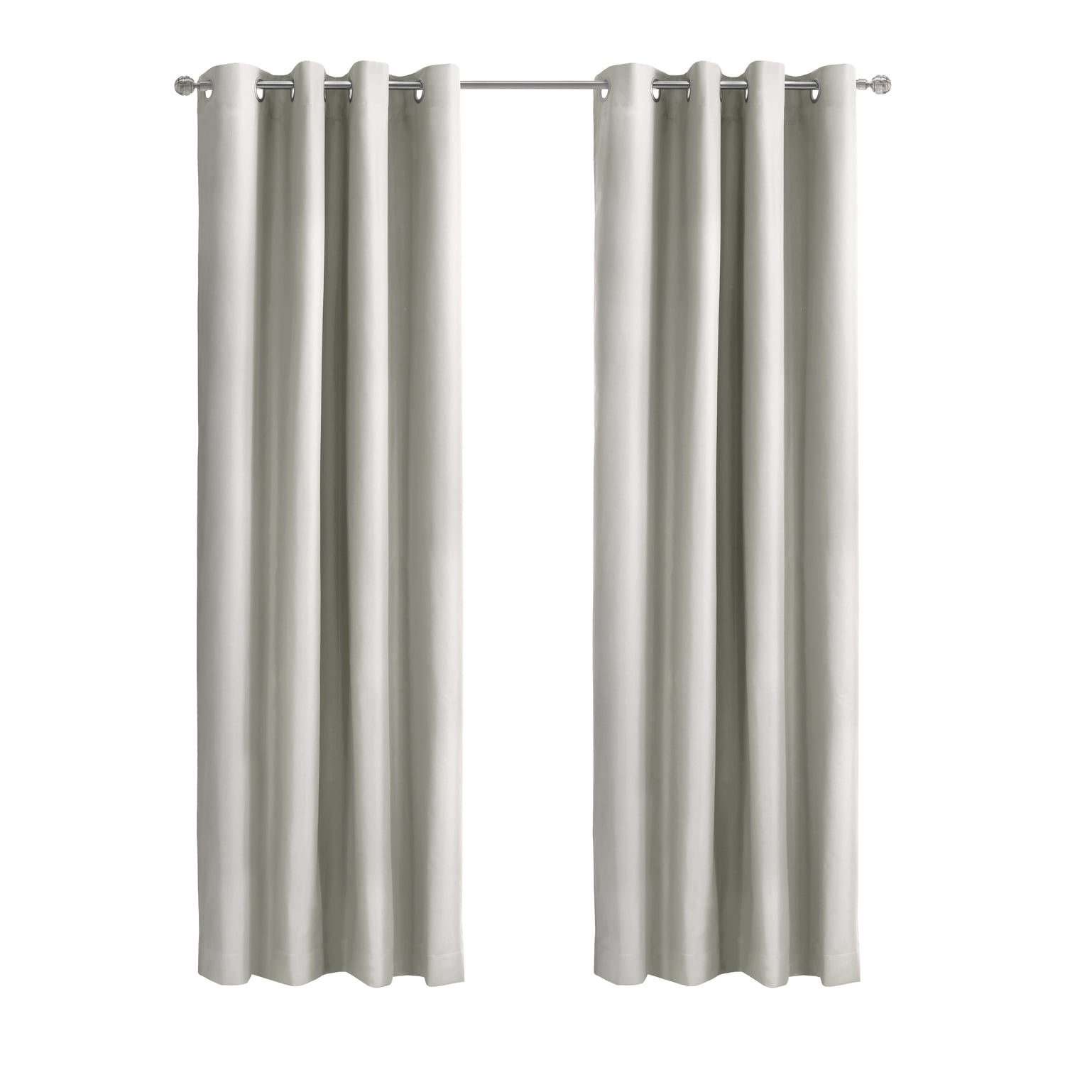 Thermaplus Alpine Blackout Premium Stylish and Functional Grommet Curtain Panel 52" x 95" White