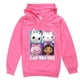 thumbnail image 1 of Ropa de casa de muñecas para niñas de 2 a 10 años con capucha Princesa Dibujos animados Gatos lindos Deportes y camisetas de ocio zhangmenya LED, 1 of 2