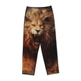 thumbnail image 6 of Fotbe Cool Fire Lion Women's Pajama Pants,Sleepwear Pants,Pj Bottoms Drawstring And Pockets-X-Large, 6 of 7