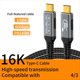 thumbnail image 3 of Cable USB 4.0 Tipo C de 16 K, 80 Gbps, PD240 W, para 5/4/3, Carga Rápida con Todas las Funciones, Transferencia de Datos USB C A C., 3 of 5
