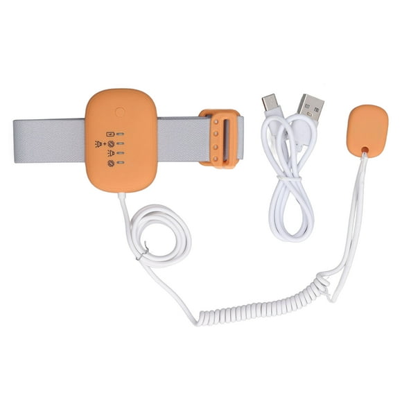 Monitor de enuresis naranja de larga duración para niños, niñas y bebés.