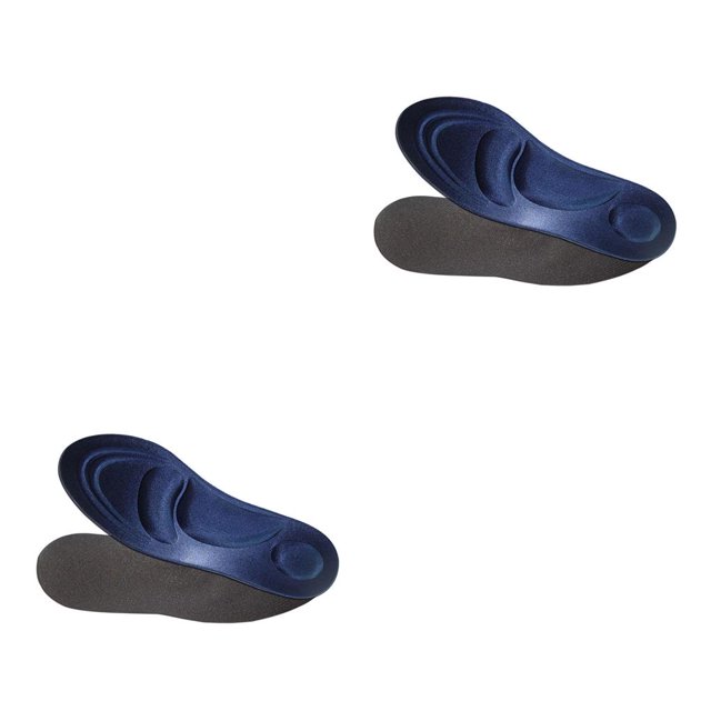 Eigraketly Plantillas de masaje Pies planos flexibles Soporte para el Humedad Alivio del dolor Plantilla para hombres Almohadilla para zapatos para Armada 28X9.7cm 2piezas Eigraketly CBP108647