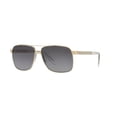 thumbnail image 1 of Gafas de sol Versace Man con montura dorada pálida de 59 mm y lentes de color gris claro, 1 of 4