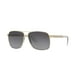 thumbnail image 1 of Gafas de sol Versace Man con montura dorada pálida de 59 mm y lentes de color gris claro, 1 of 4